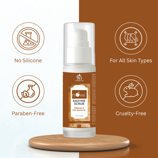 Nomi Enzyme Scrub – Makeup & Dirt Removal For All Skin Types